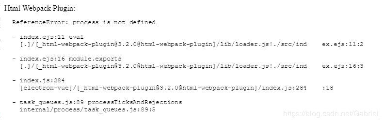 electron-vue ReferenceError process is not defined